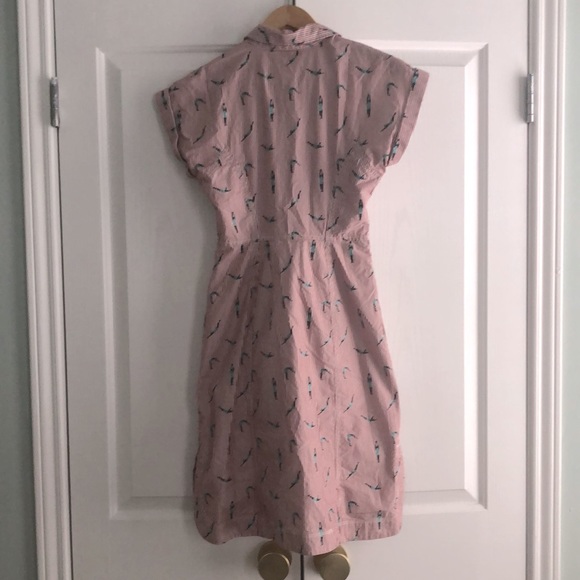 RARE Anthro Maeve Swimmers Midi Dress - Picture 4 of 5